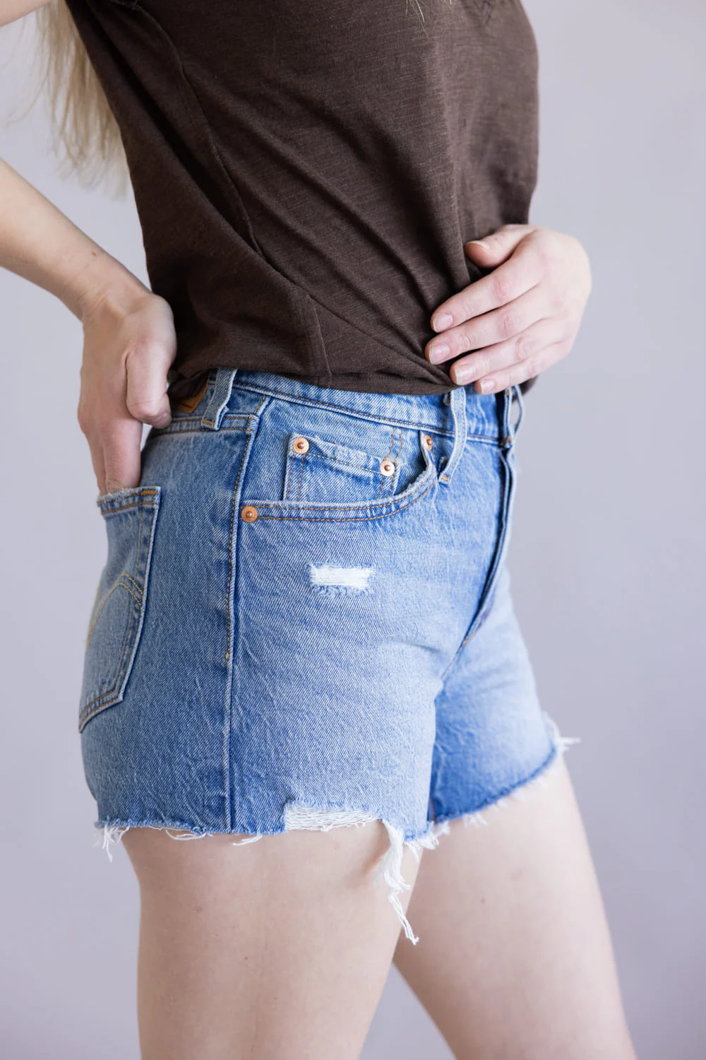 Levi’s 501 Curve Denim Shorts for Women | 005DP-0004 - Image 3