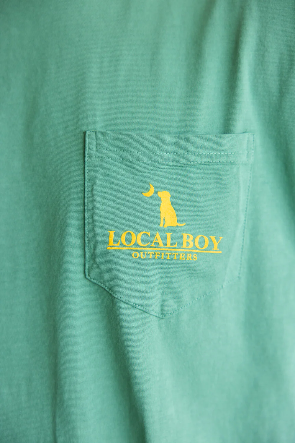 Local Boy Moonlit Mallard T-Shirt for Men in Light Green | L1000654-LTG-GREEN - Image 3