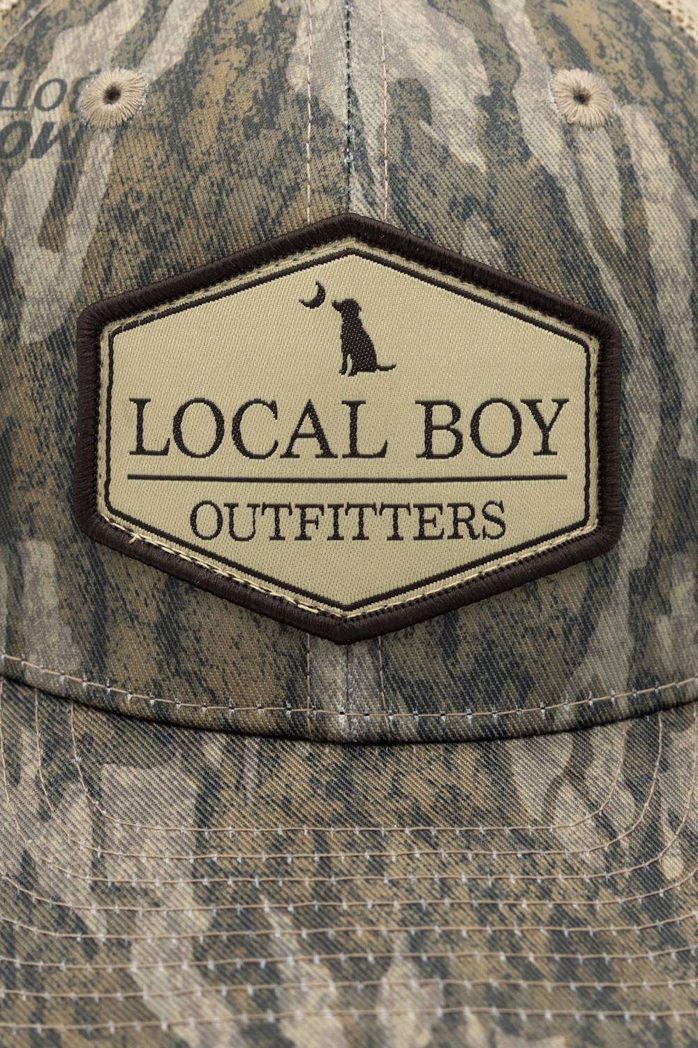 Local Boy Outfitters Youth Classic Hex Trucker Hat for Boys in Camo | L0500042-BLD - Image 2