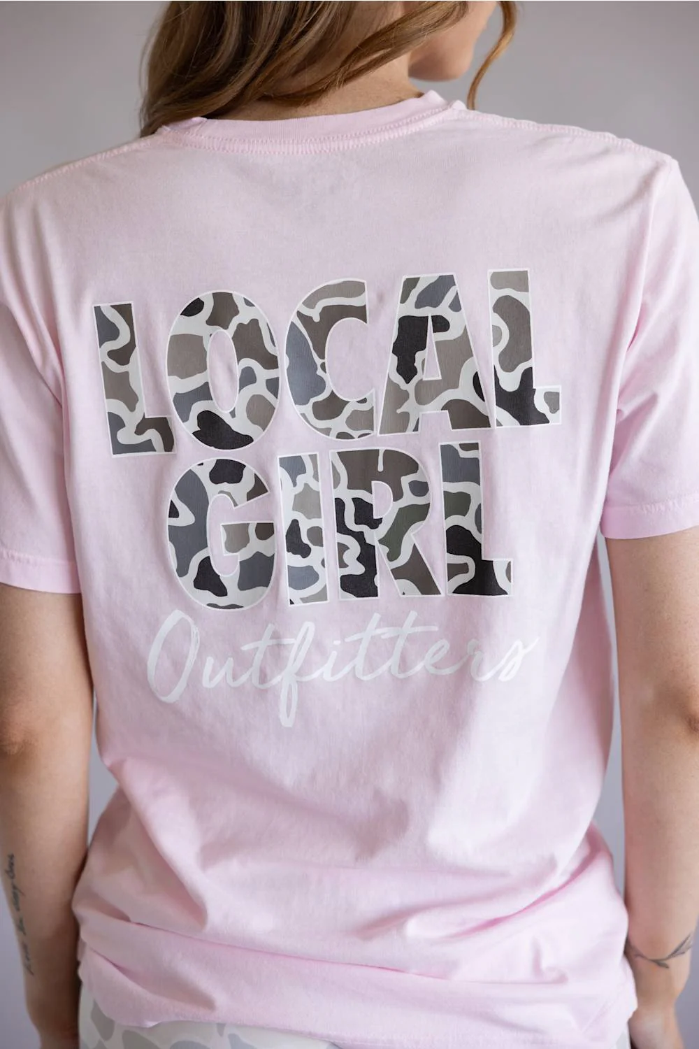 Local Girl Absolute Localflage T-Shirt for Women in Blossom | L5100006-BSM - Image 4