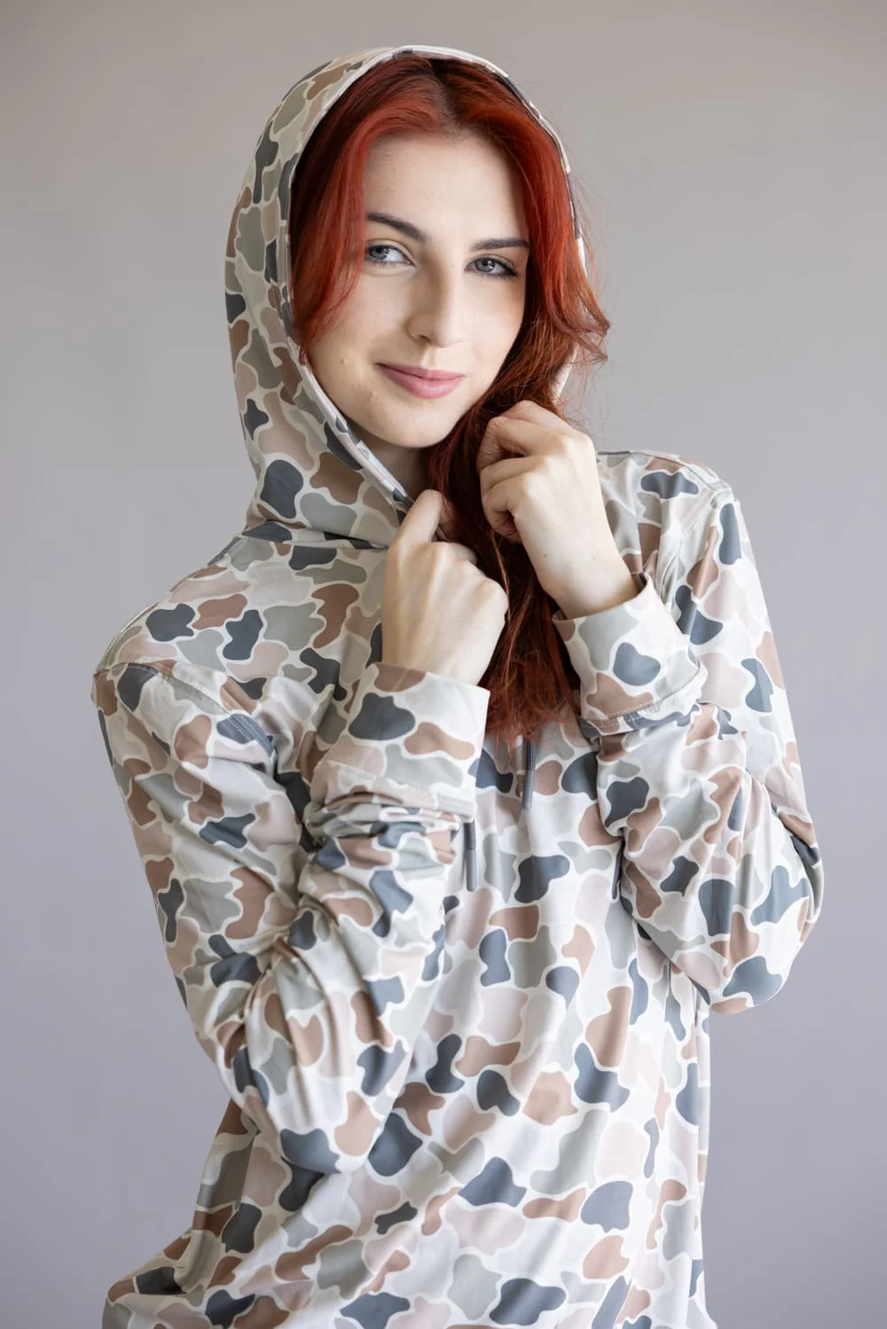 Local Girl Hemlock Hoodie for Women in Flora Camo | L5130002-FCF - Image 4
