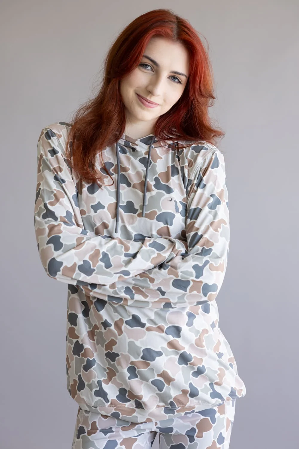 Local Girl Hemlock Hoodie for Women in Flora Camo | L5130002-FCF - Image 5