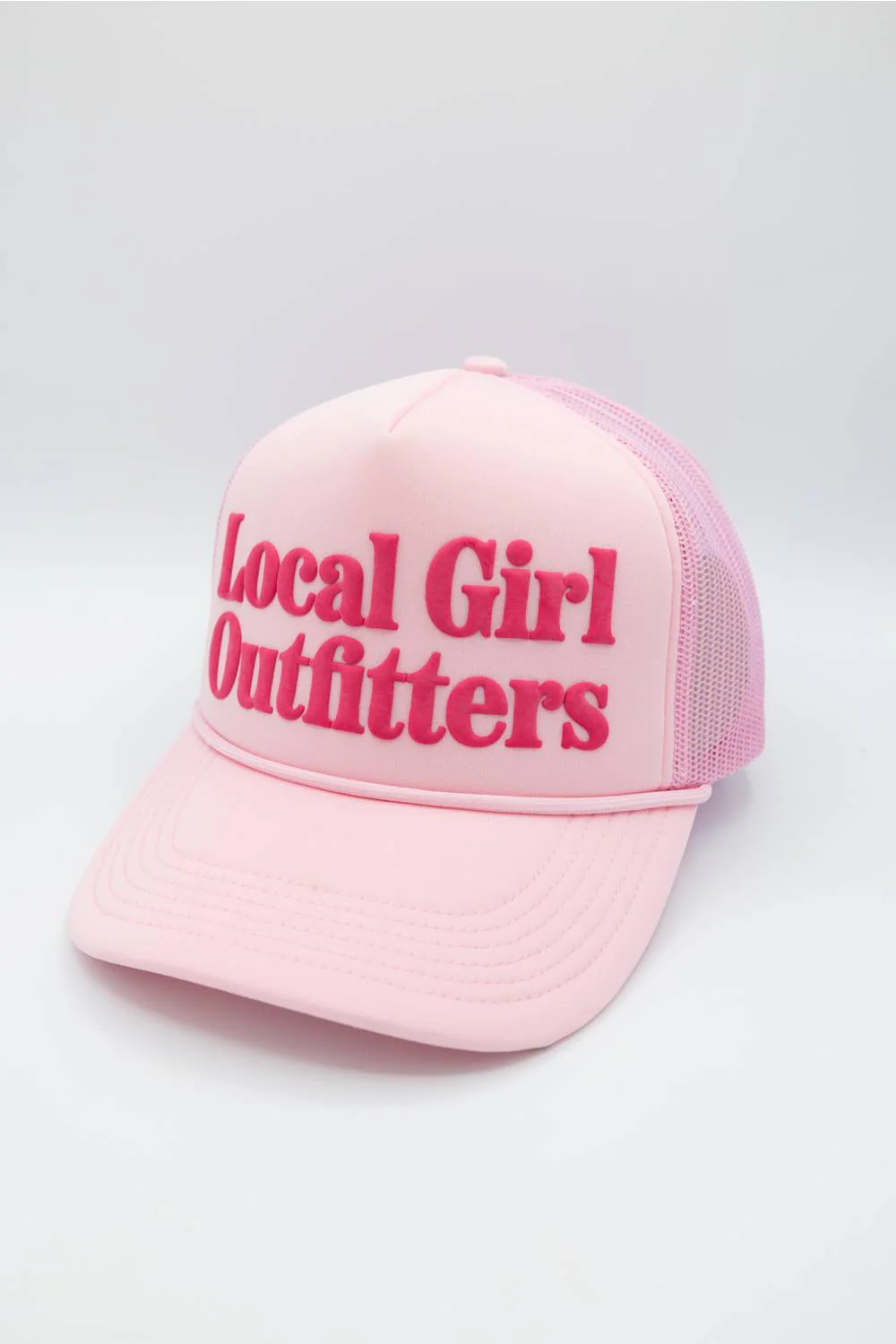 Local Girl Outfitters Etna Foam Trucker Hat for Women in Pink | L5300039-BBP - Image 4