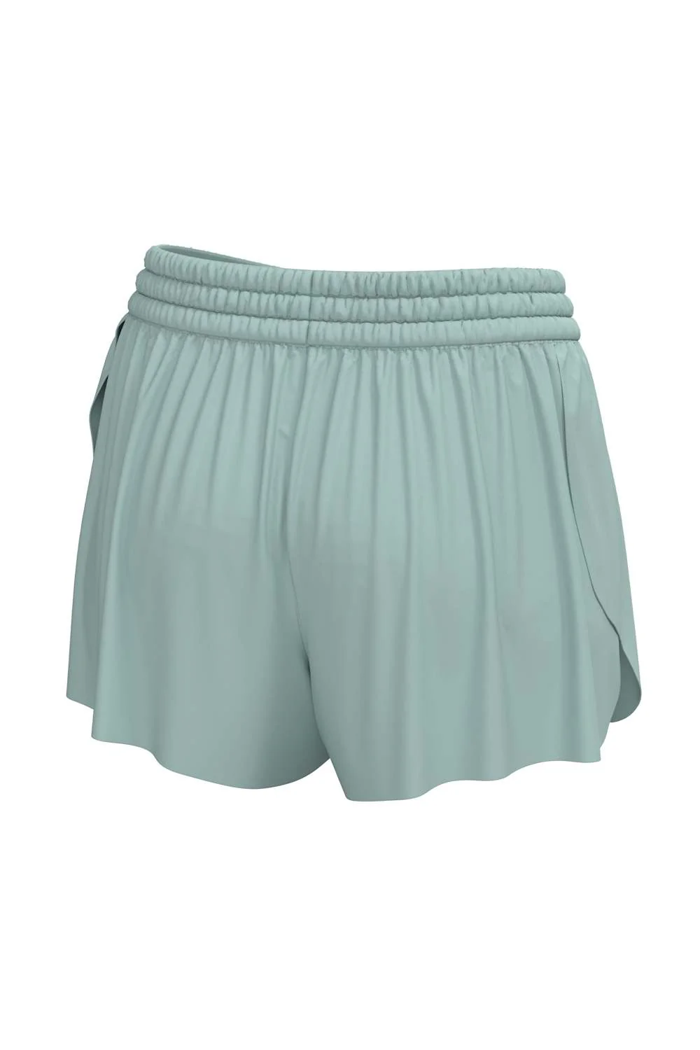 Local Girl Youth Petal Shorts for Girls in Jade Green | L5060013-JDG - Image 2