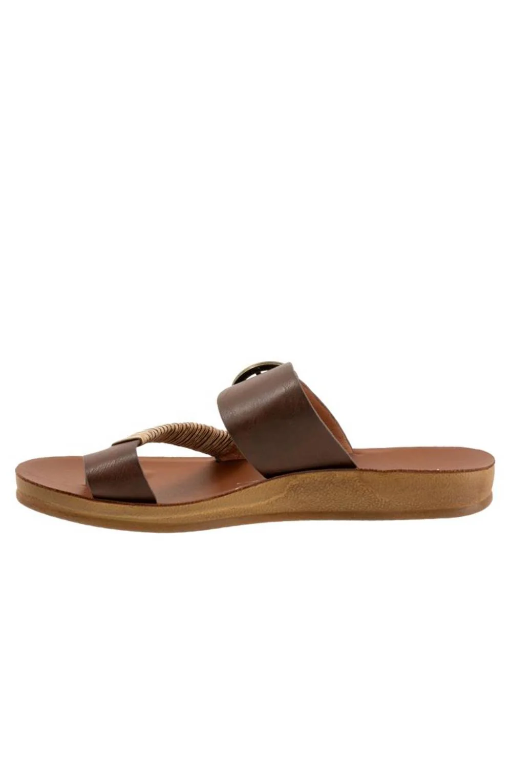 Los Cabos Bria Sandals for Women in Mocha | L2305-209 - Image 2