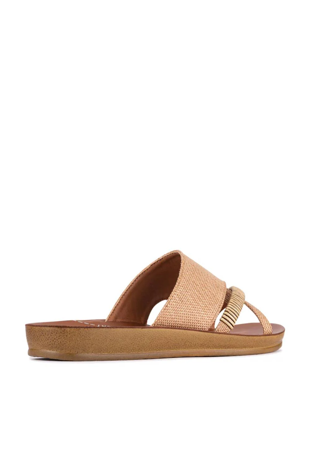 Los Cabos Bride Sandals for Women in Caramel Raffia | L2306-246 - Image 4