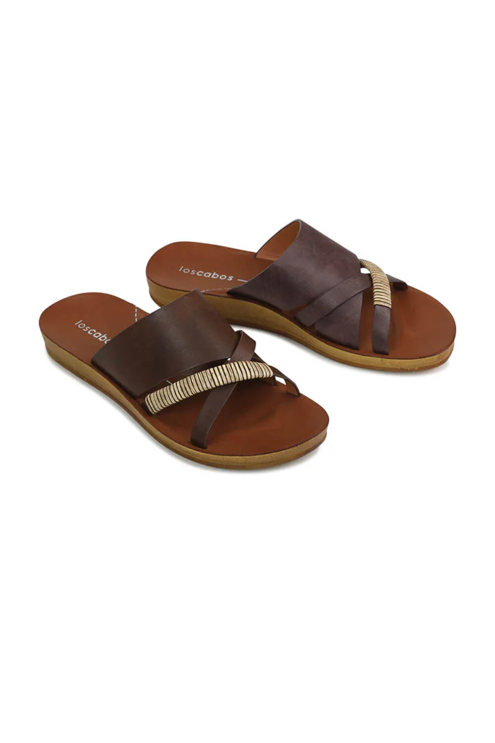 Los Cabos Bride Sandals for Women in Mocha | L2306-209 - Image 4