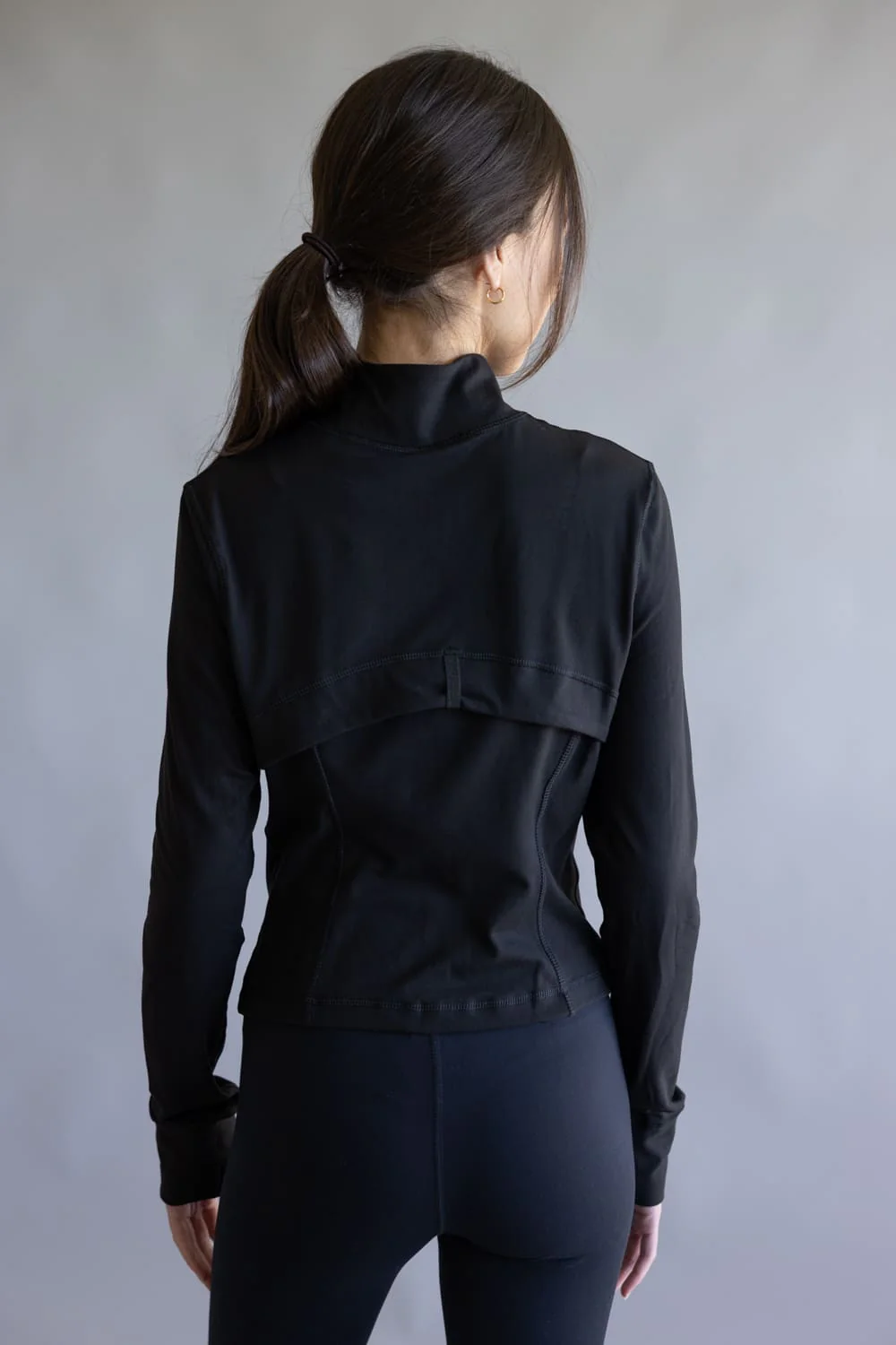 Love Tree Full Zip Performance Jacket for Women in Black | 80233JN-BLACK - Image 3