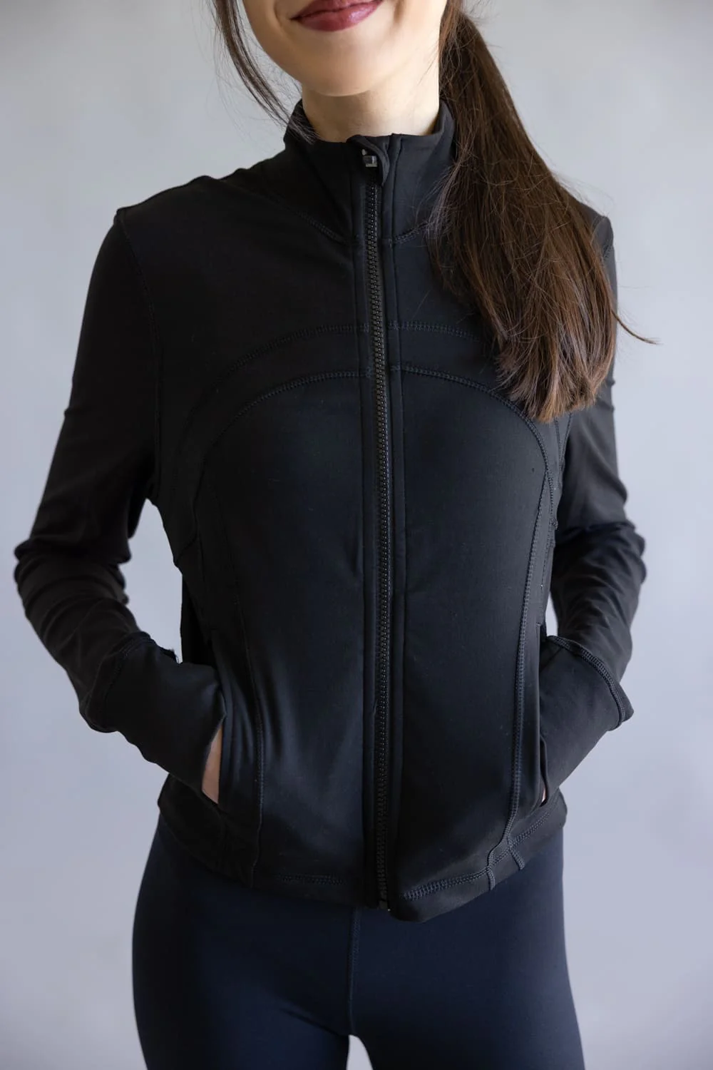 Love Tree Full Zip Performance Jacket for Women in Black | 80233JN-BLACK - Image 4