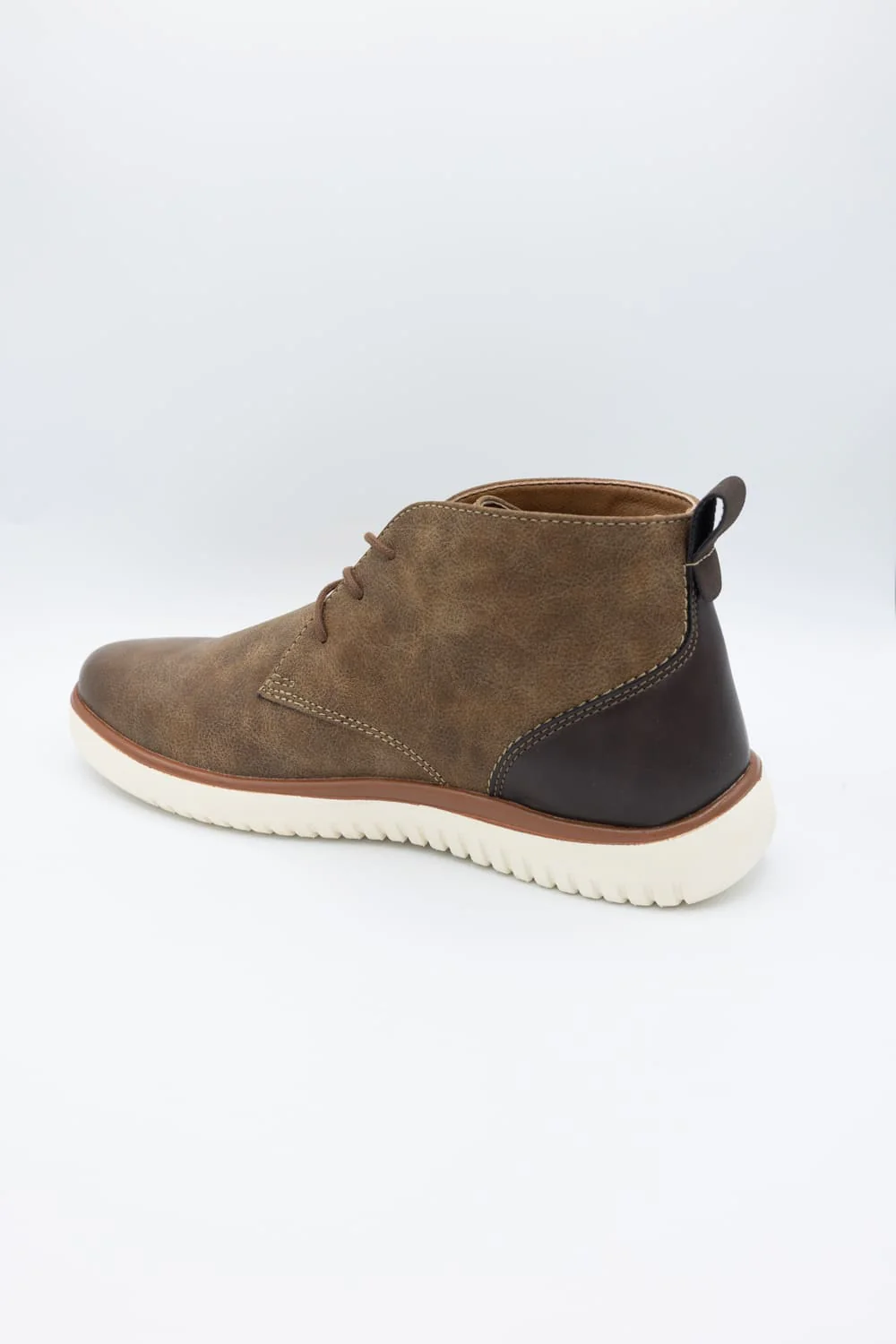 Madden Mnickmon Chukka Boots for Men in Cognac | MNIC01M4-COGNAC - Image 3