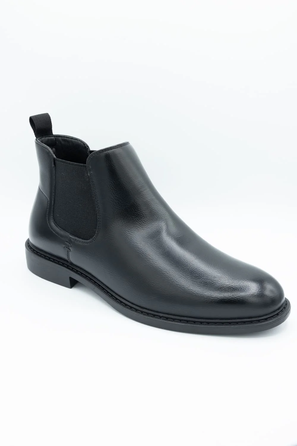 Madden Slikk Chelsea Boots for Men in Black | MSLIKK-BLACK - Image 2
