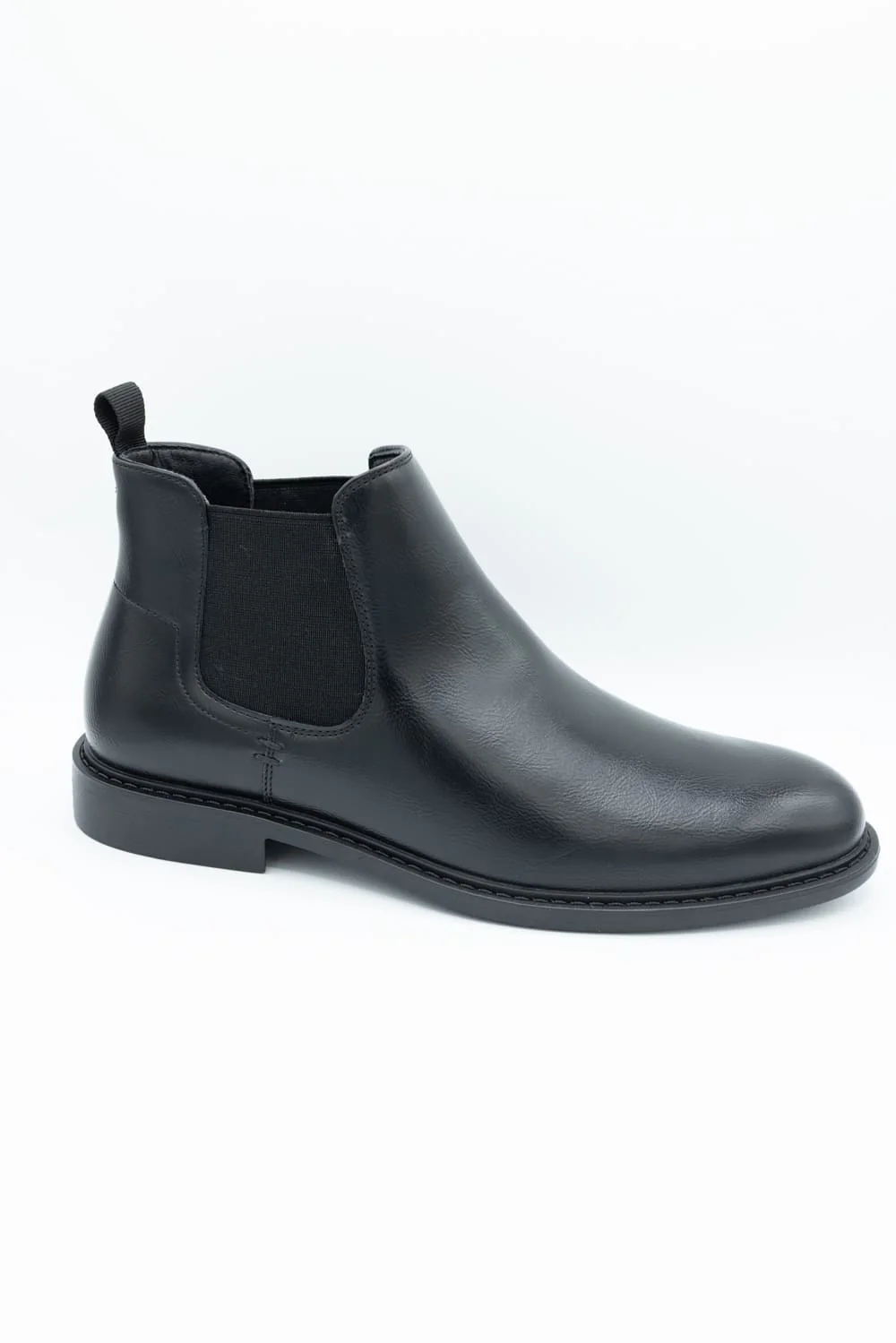 Madden Slikk Chelsea Boots for Men in Black | MSLIKK-BLACK - Image 3