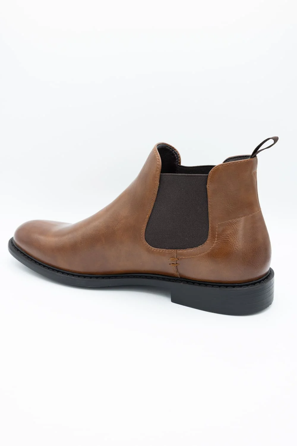 Madden Slikk Chelsea Boots for Men in Cognac | MSLIKK-COGNAC - Image 3