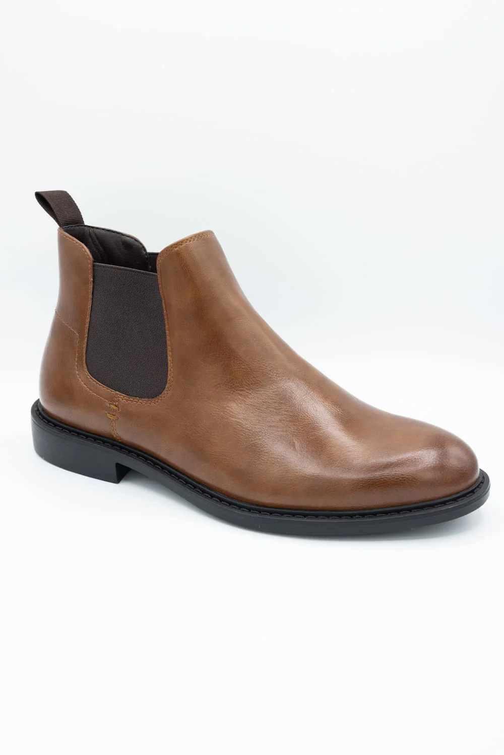 Madden Slikk Chelsea Boots for Men in Cognac | MSLIKK-COGNAC - Image 4
