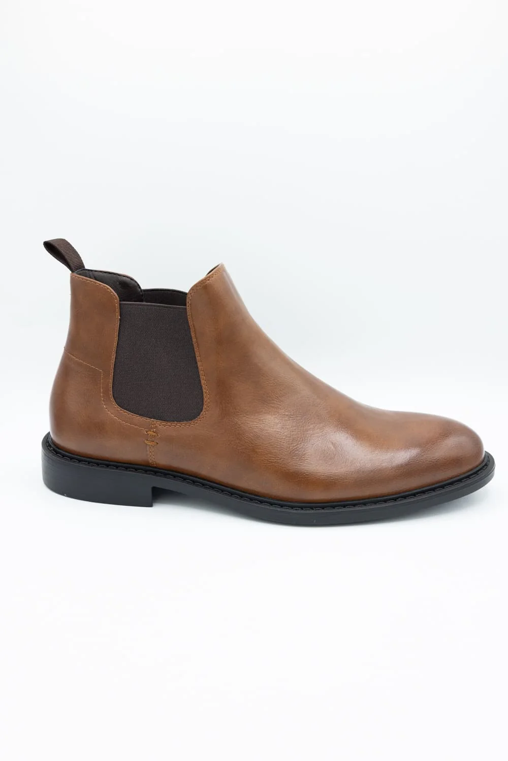 Madden Slikk Chelsea Boots for Men in Cognac | MSLIKK-COGNAC - Image 5