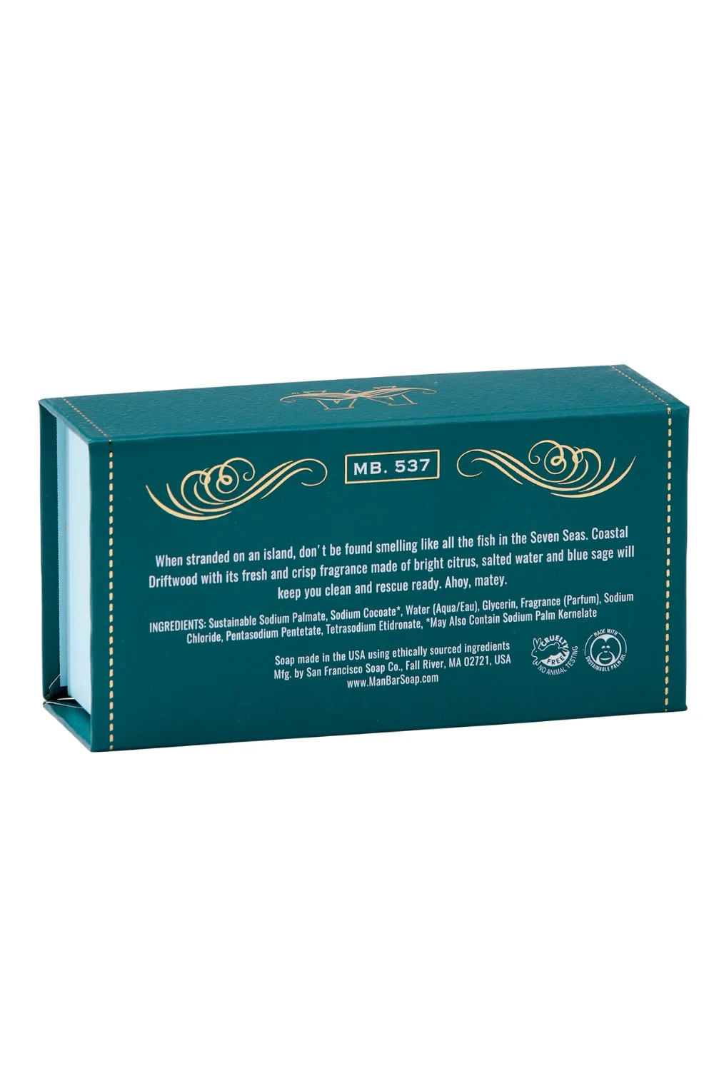 Man Bar Coastal Driftwood Bar Soap | CDW2390 - Image 3
