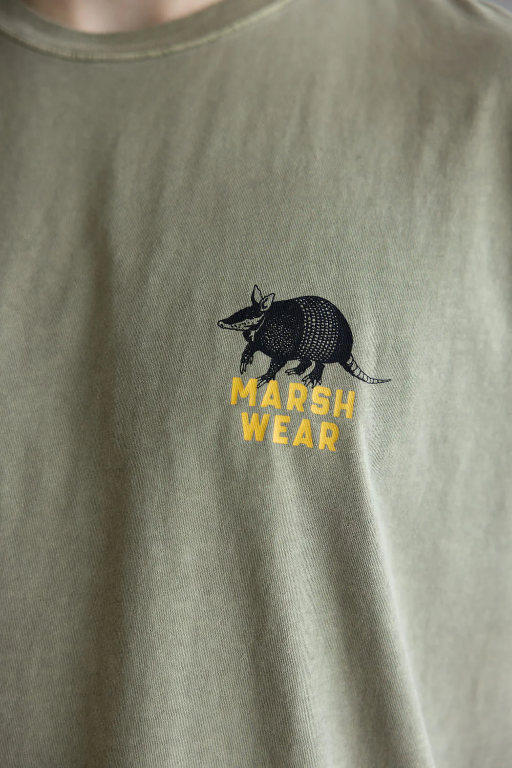 Marsh Wear Ain’t From Around Here T-Shirt for Men in Vintage Moss | MWT5019-VMOS - Image 3