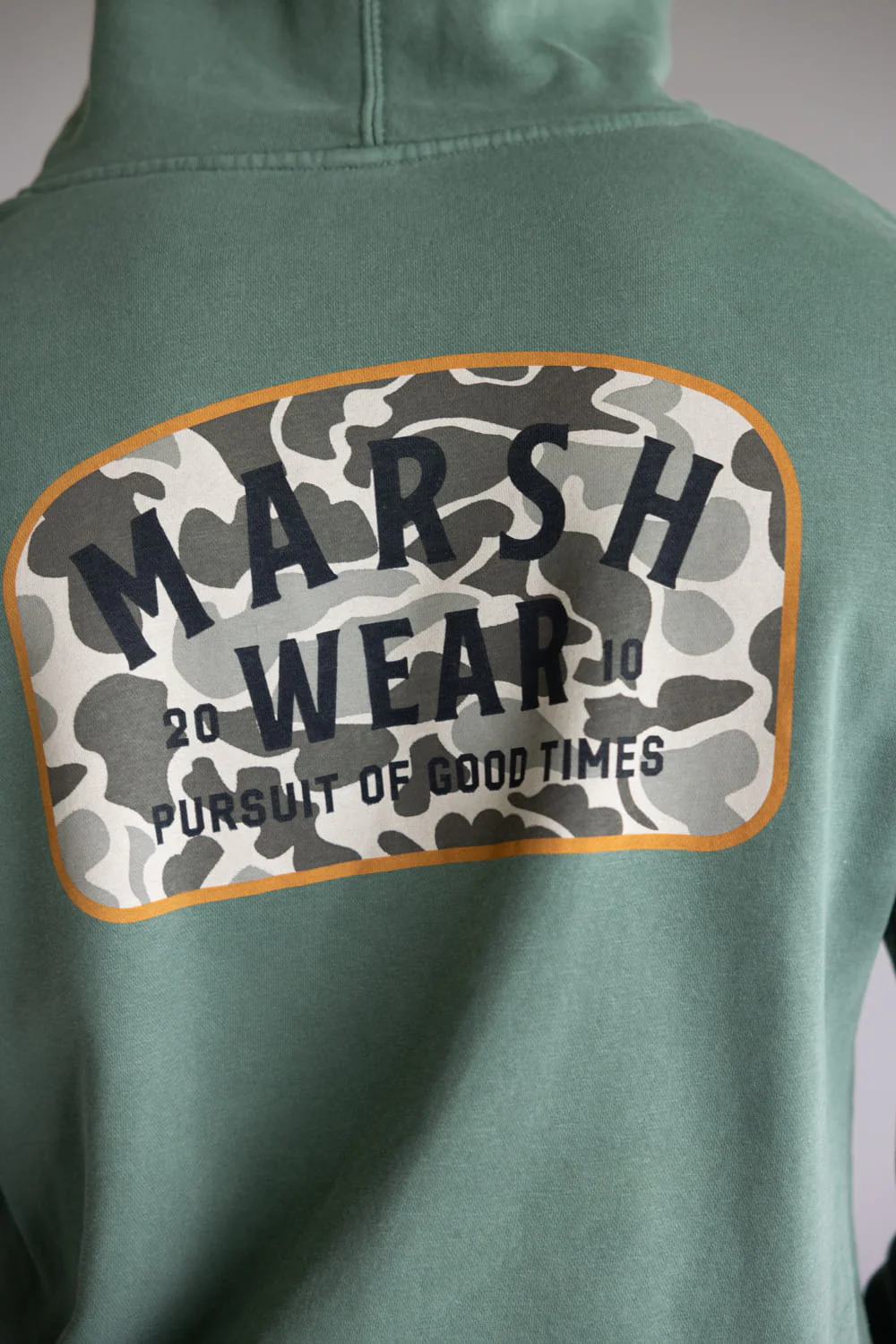 Marsh Wear Alton Camo Hoodie for Men in Alpine Green | MWF1053-ALPG - Image 3
