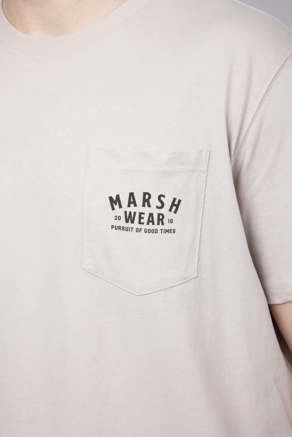 Marsh Wear Alton Camo T-Shirt for Men in Stone | MWT1068-STN - Image 3
