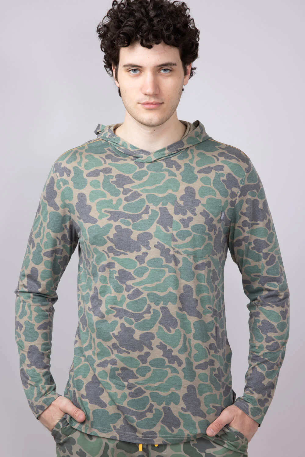 Marsh Wear Buxton Tech Hoodie for Men in Green Mallard Camo | MWK3009-GMC - Image 3