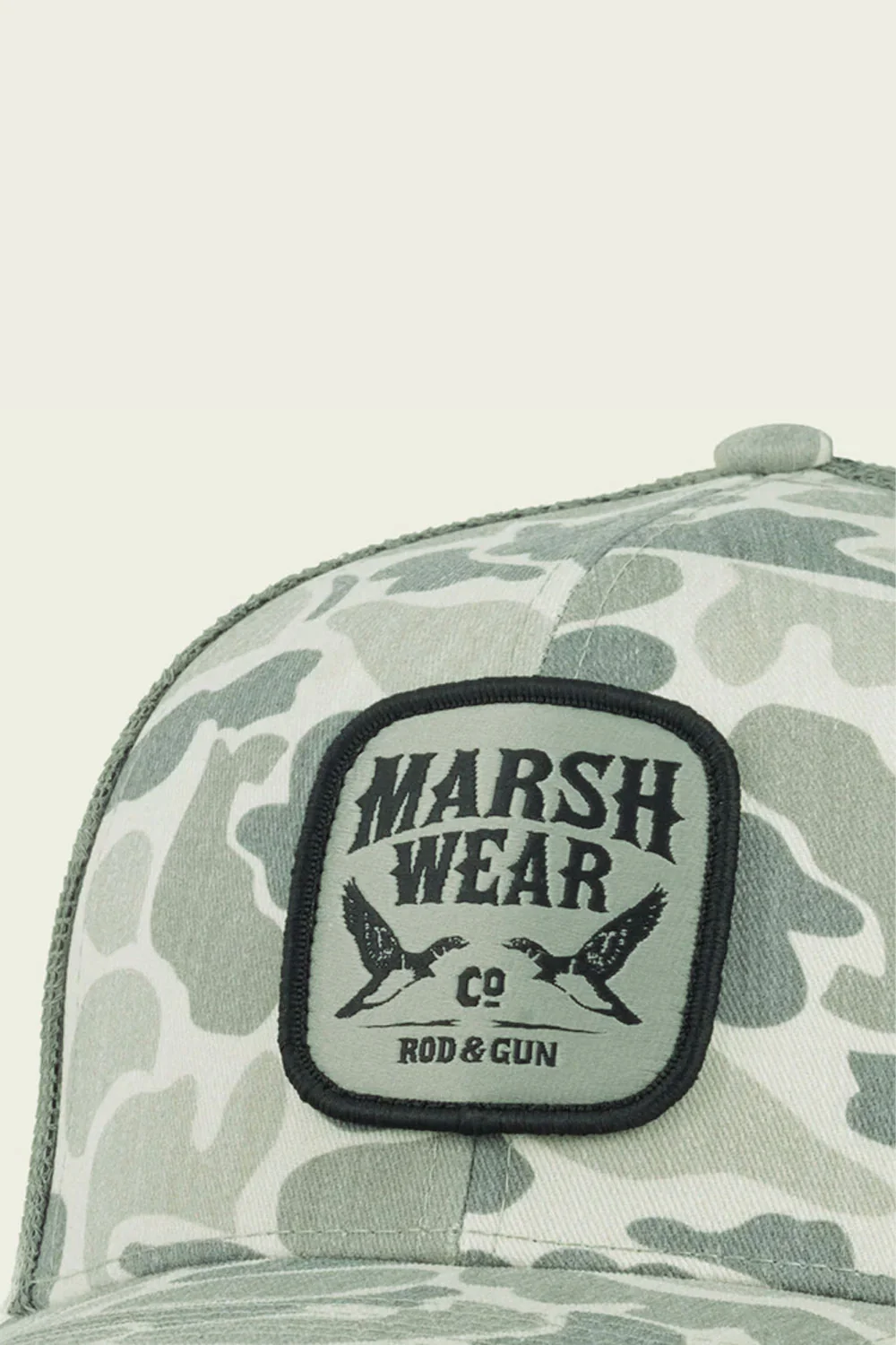 Marsh Wear Daffy Hat for Men in Stone Mallard Camo | MWC1022-SMCM-STONECAMO - Image 2