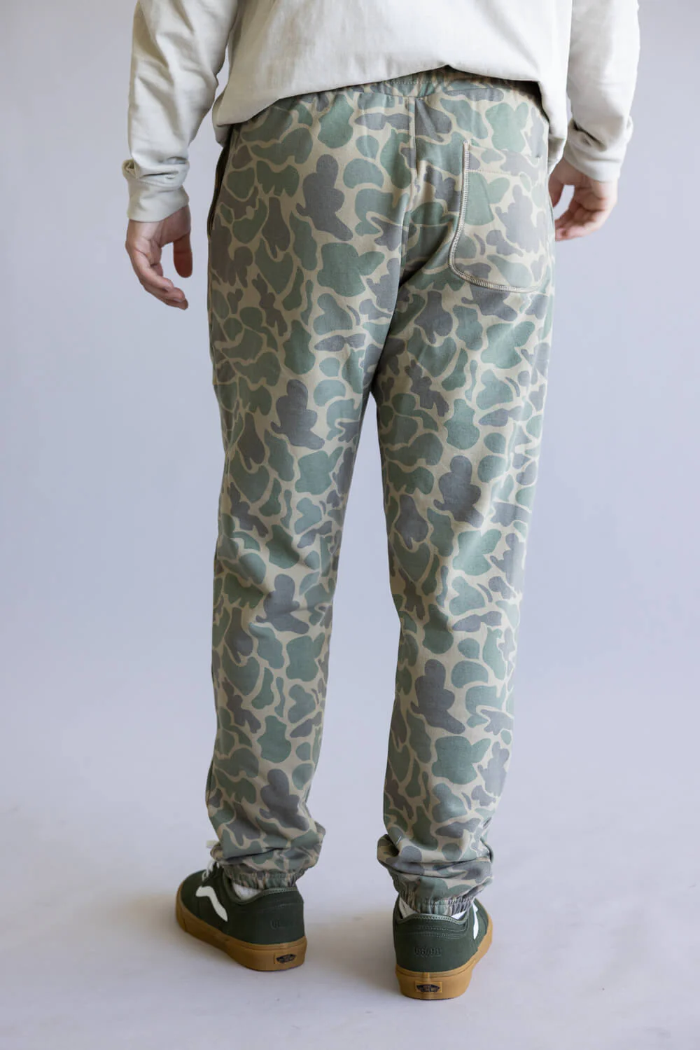 Marsh Wear Fireside Fleece Pants for Men in Green Mallard Camo | MWP17-GMC - Image 3