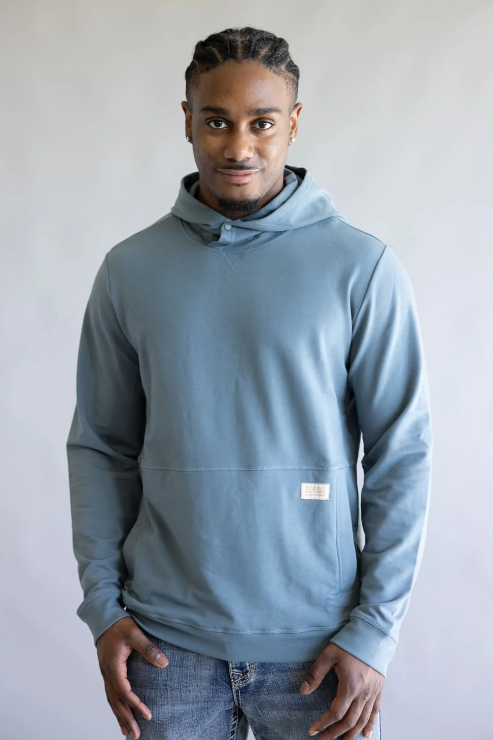 Marsh Wear Fireside Hoodie for Men in Goblin Blue | MWF1058-GOBL - Image 2