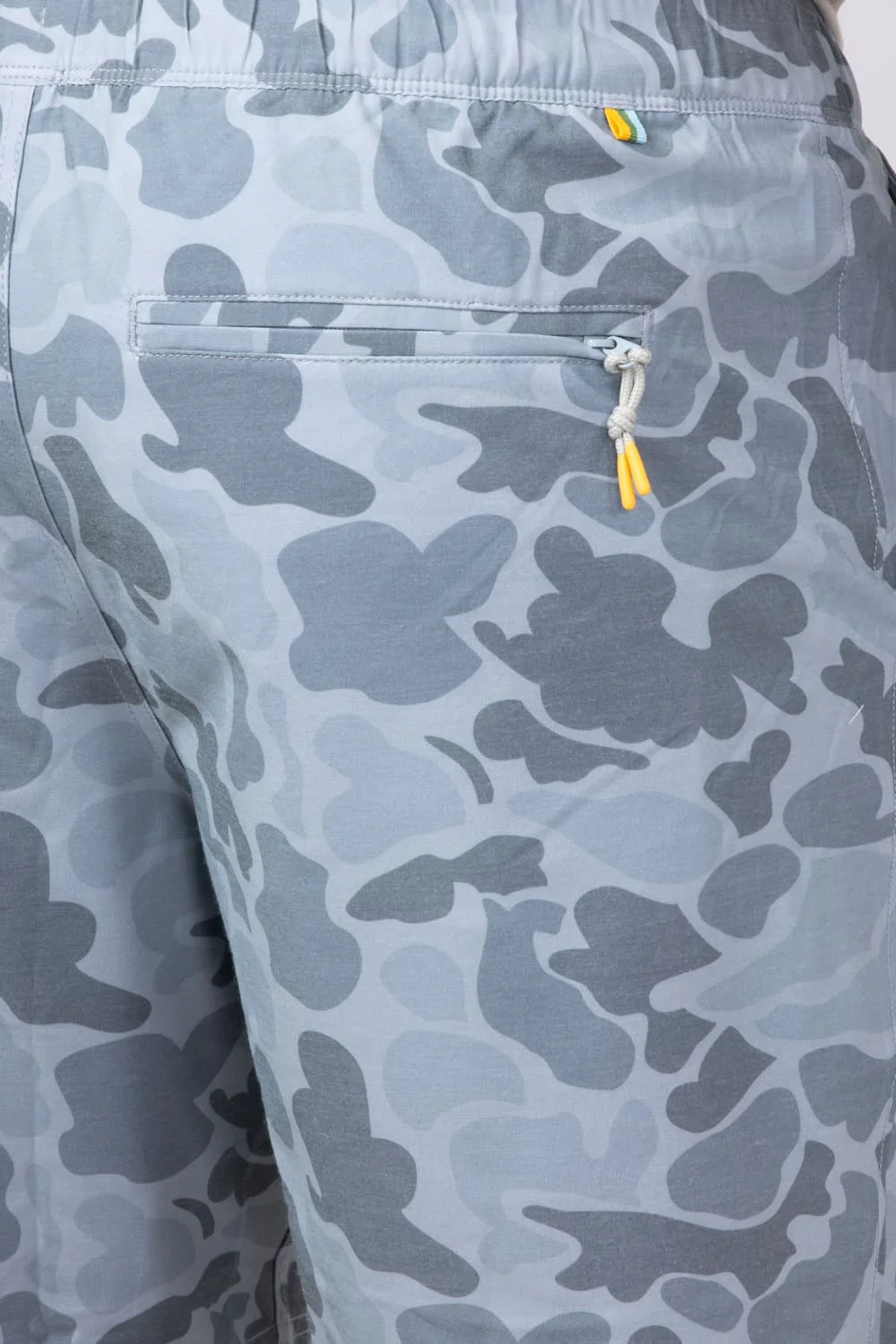 Marsh Wear Fulton Volley 8” Shorts for Men in Grey Mallard Camo | MWS5008-GRMC-GRAYCAMO - Image 4