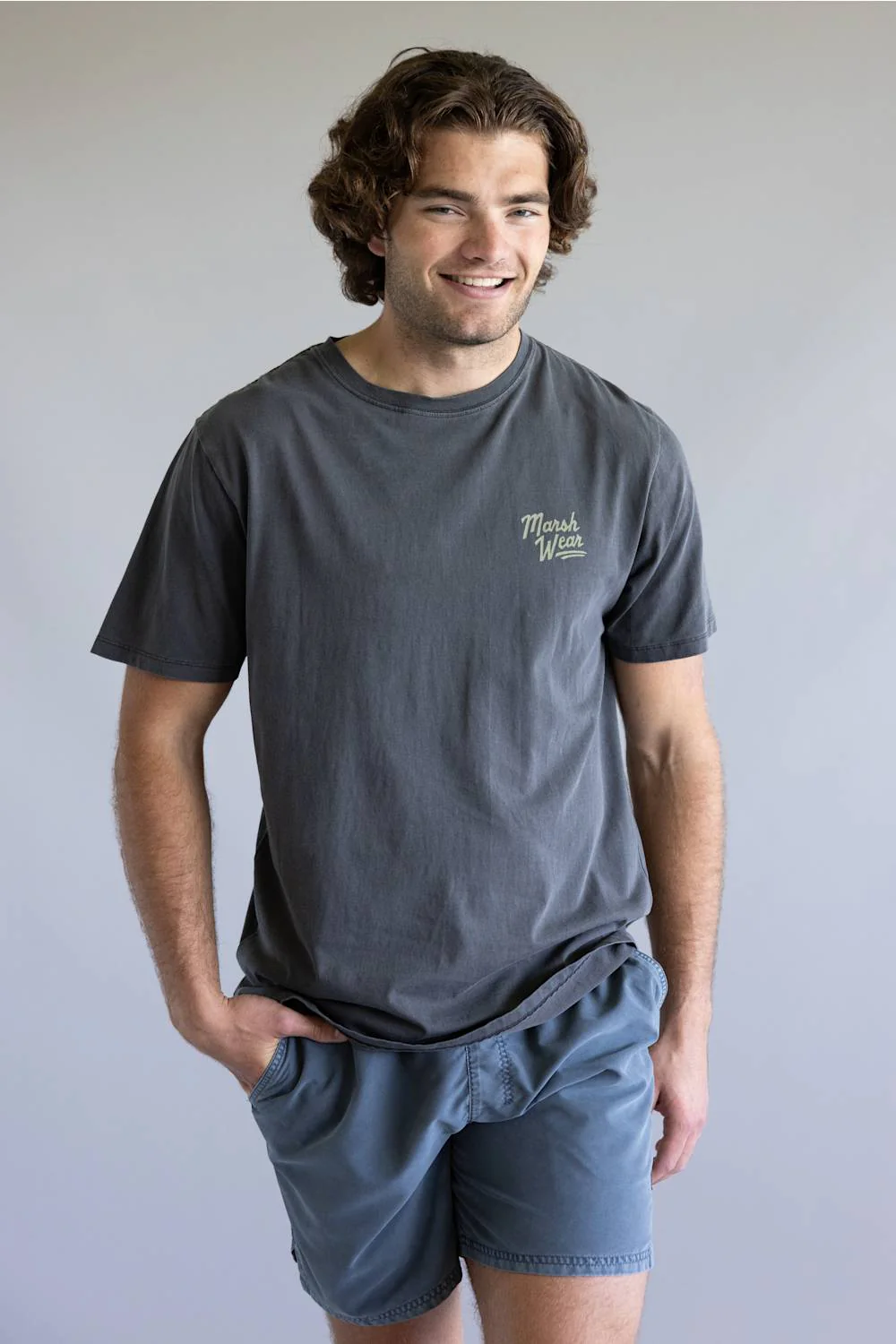 Marsh Wear Heritage Bass T-Shirt for Men in Shadow | MWT5028-SHADOW - Image 2