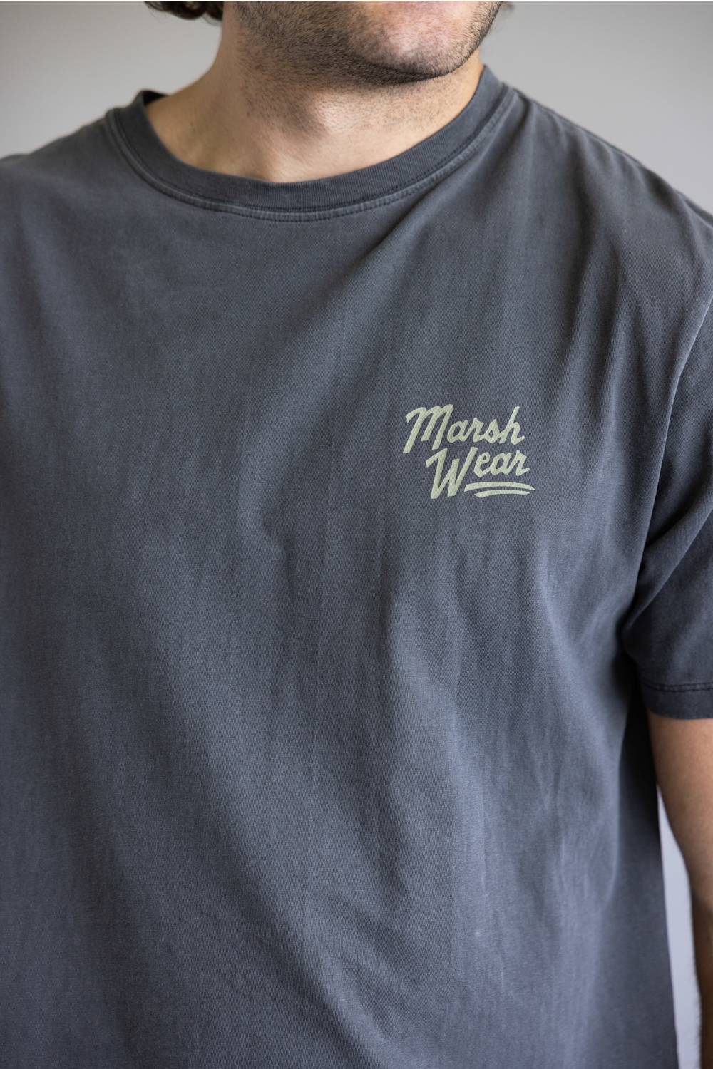 Marsh Wear Heritage Bass T-Shirt for Men in Shadow | MWT5028-SHADOW - Image 4