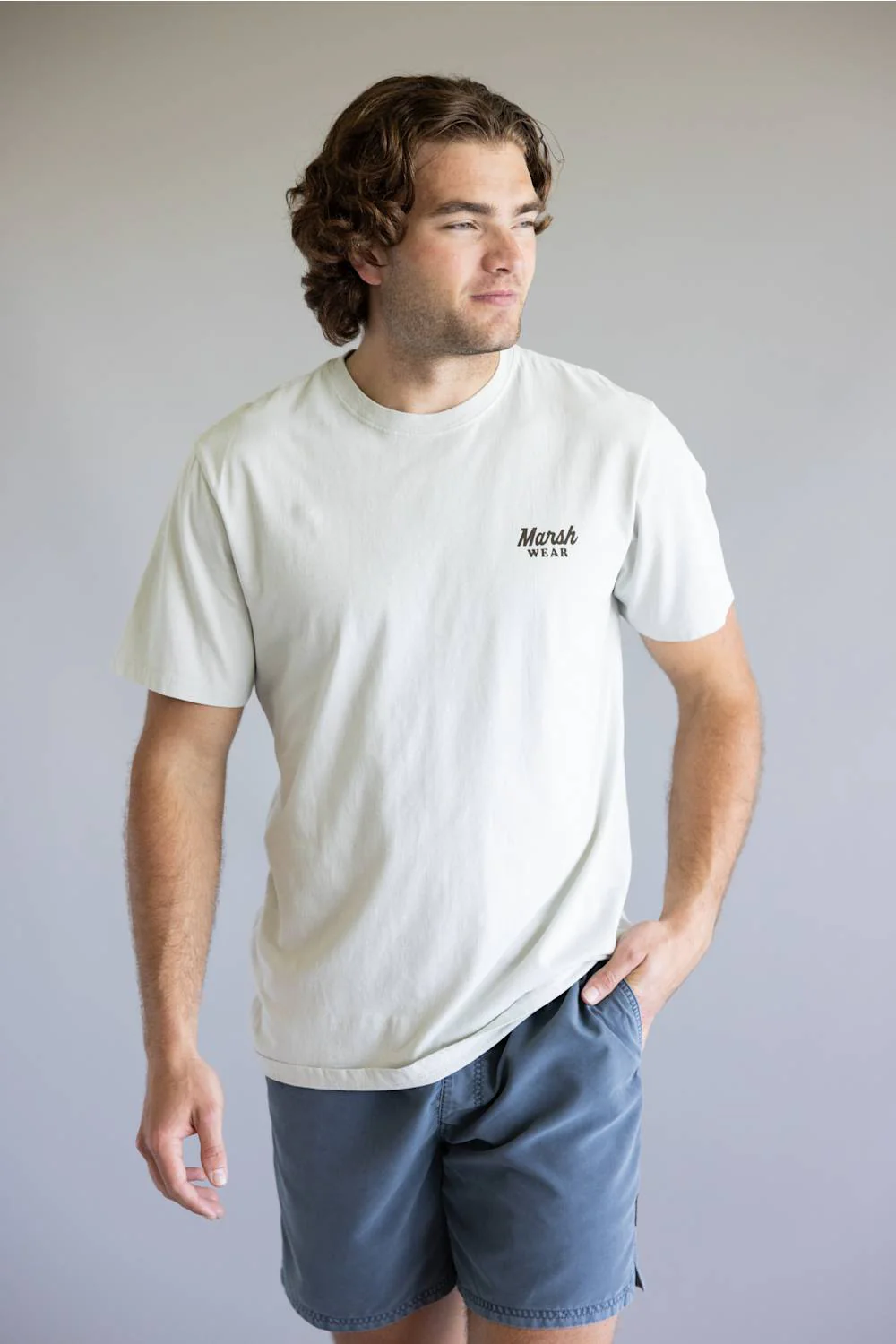 Marsh Wear Heritage Lab T-Shirt for Men in Rock | MWT5030-ROCK - Image 4
