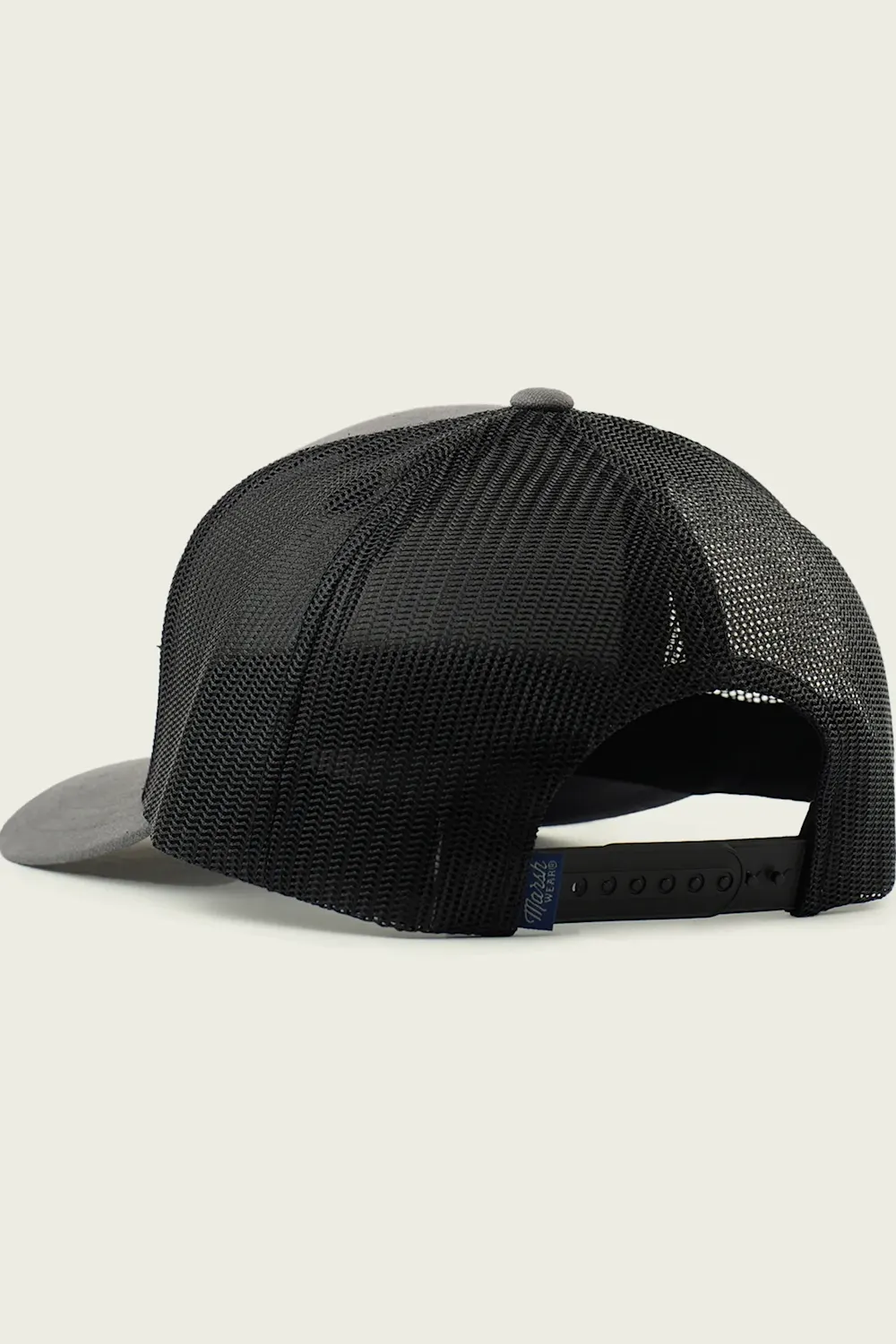 Marsh Wear Lookout Trucker Hat for Men in Charcoal | MWC1067-CHR-CHARCOAL - Image 2
