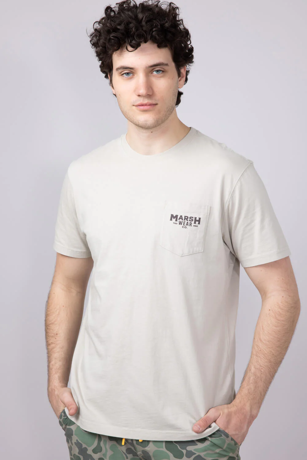 Marsh Wear Rumble T-Shirt for Men in Stone | MWT1079-STN-STONE - Image 2
