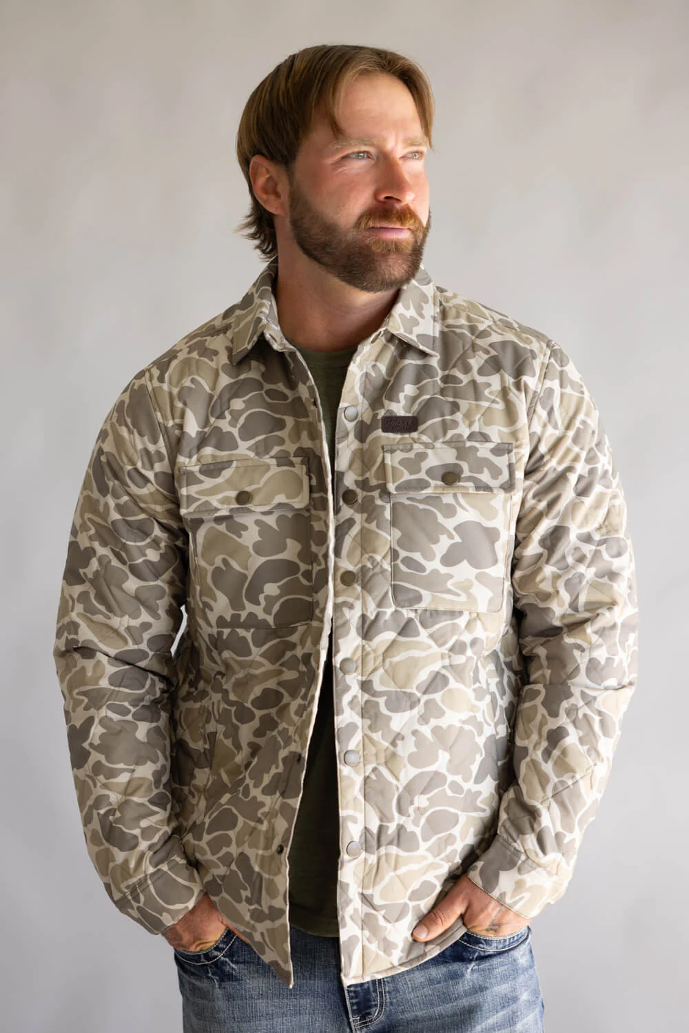 Marsh Wear Saluda Puff Shacket for Men - Image 3