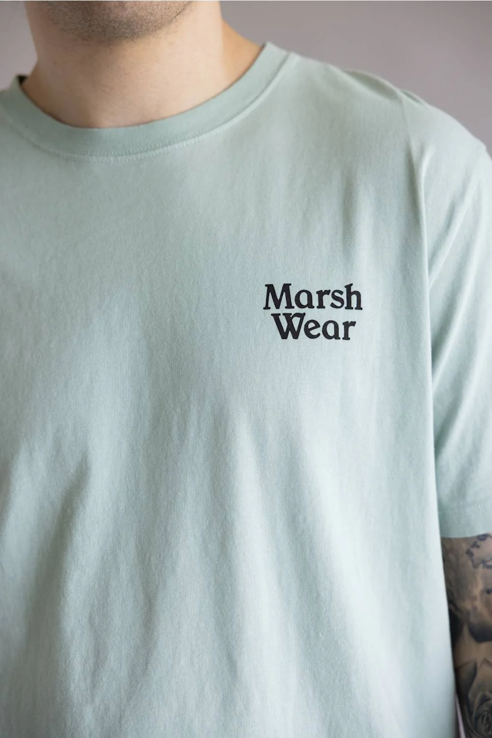 Marsh Wear Slow Country T-Shirt for Men in Agate | MWT5031-AGATE - Image 3