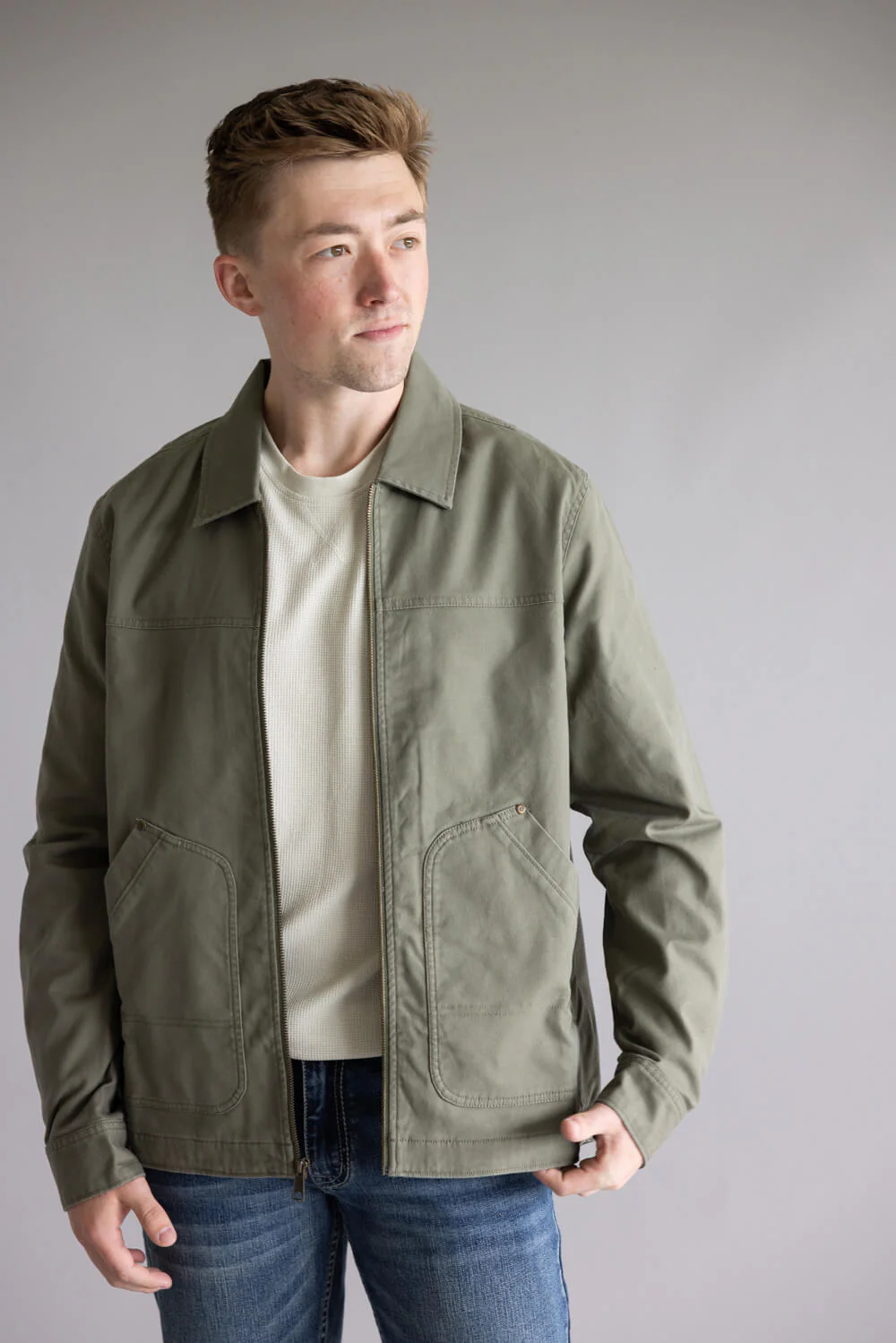 Marsh Wear Westwood Jacket for Men in Fossil | MWJ24-FSL - Image 2