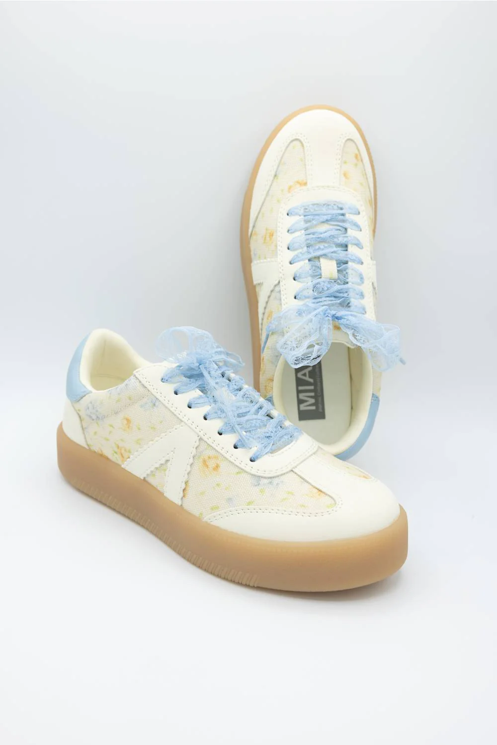 MIA Axel Sneakers for Women in Blue Floral | GS1543707-OFF WHT/FLORAL - Image 2