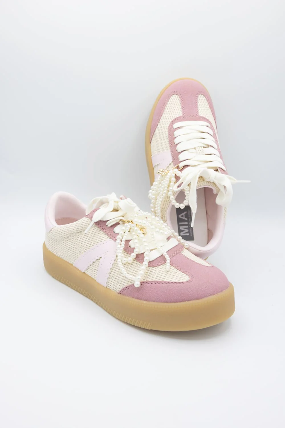 MIA Axel Sneakers for Women in Pearl Pink | GS1543707-OFF WHT/PNK - Image 3