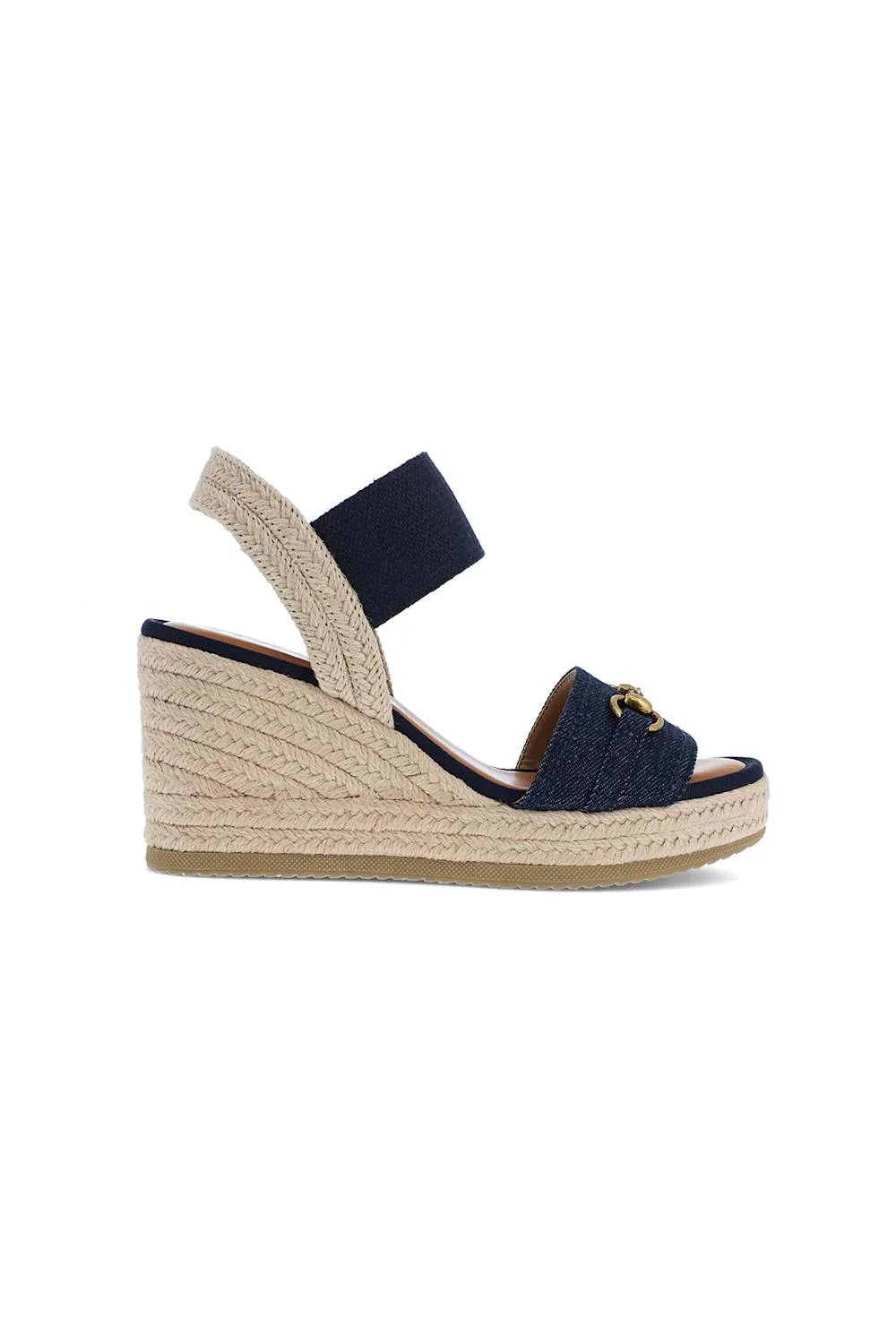 MIA Barossa Wedges for Women in Denim | MH35442-NVY-DENM - Image 3