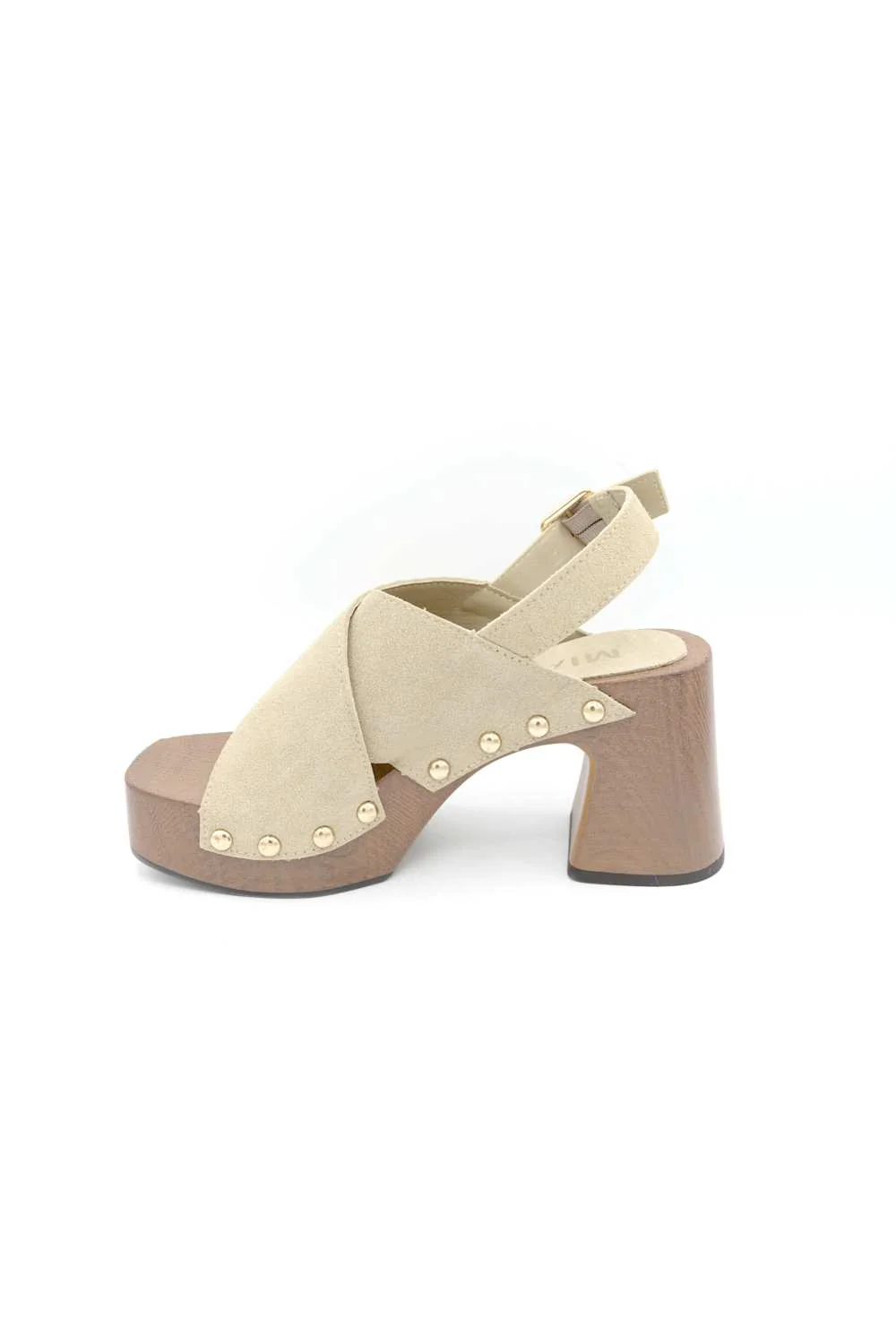 MIA Eudora Platform Heels for Women in Sand | GS1754706-SAND - Image 5
