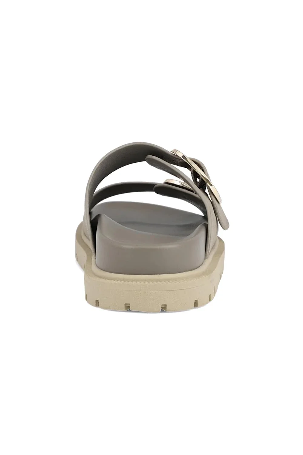 MIA Gen Chunky Slide Sandals for Women in Taupe | GS1488501-TAUPE/GOLD BKL - Image 4