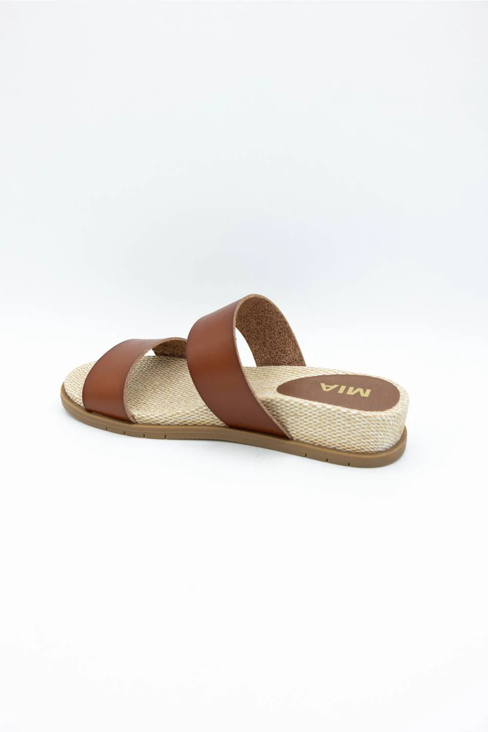 MIA Yelena Slide Sandals for Women in Cognac | MH2230RS-COGNAC - Image 5