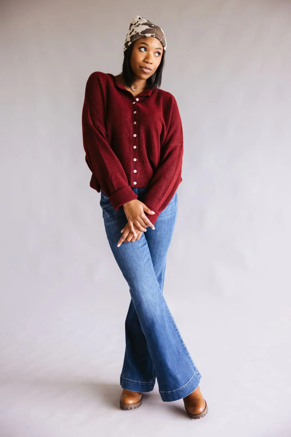 Mica High Rise Flare Trouser Jeans for Women | MDP-F3630 - Image 2
