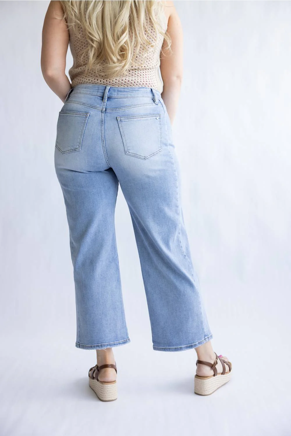Mica Mid Rise Straight Jeans for Women | MDP-T3860 - Image 3
