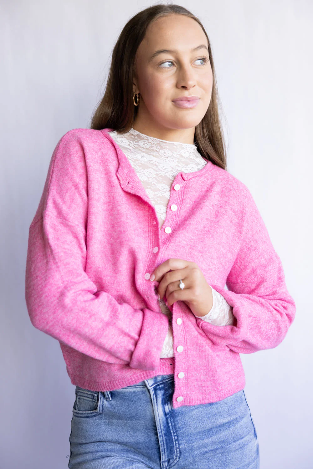 Mimosa Classic Lightweight Cardigan for Women - Image 2