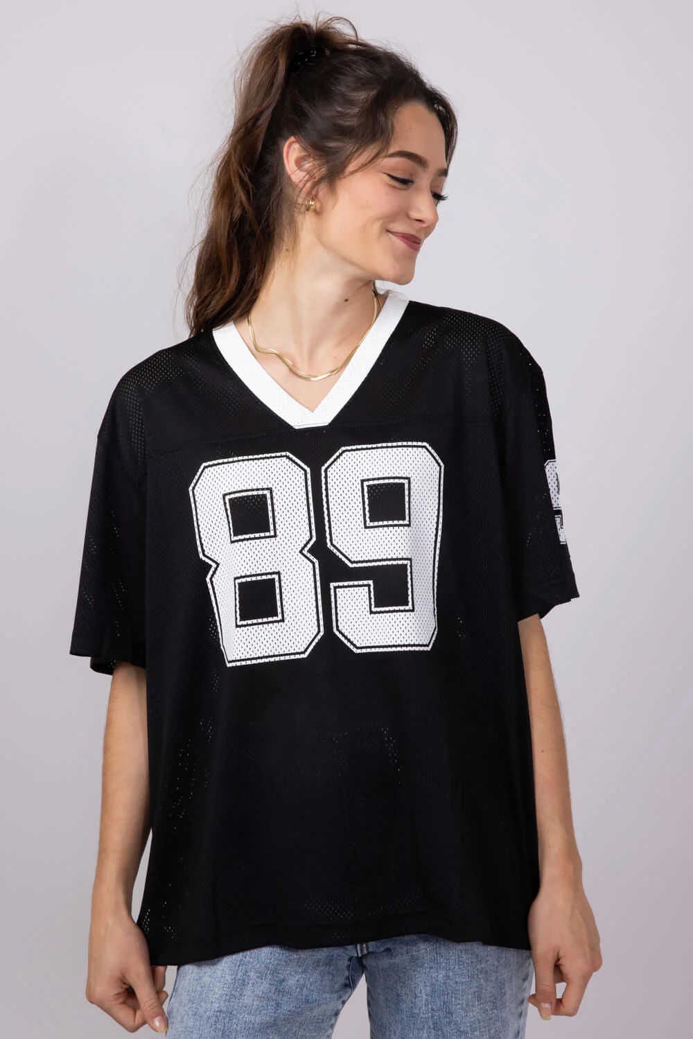 Mimosa Mesh 89 Jersey for Women in Black | MT1662-BLACK - Image 3