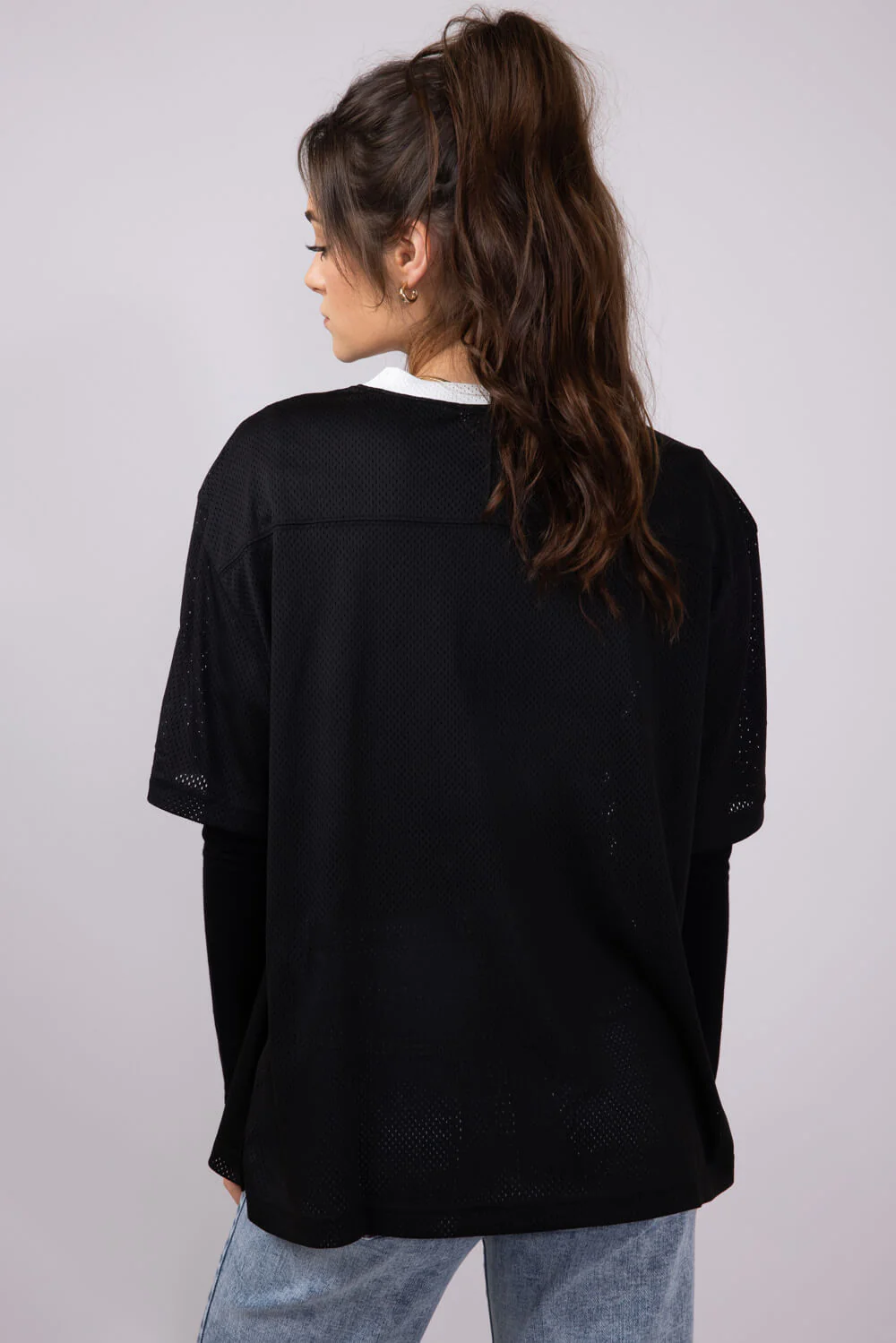 Mimosa Mesh 89 Jersey for Women in Black | MT1662-BLACK - Image 4