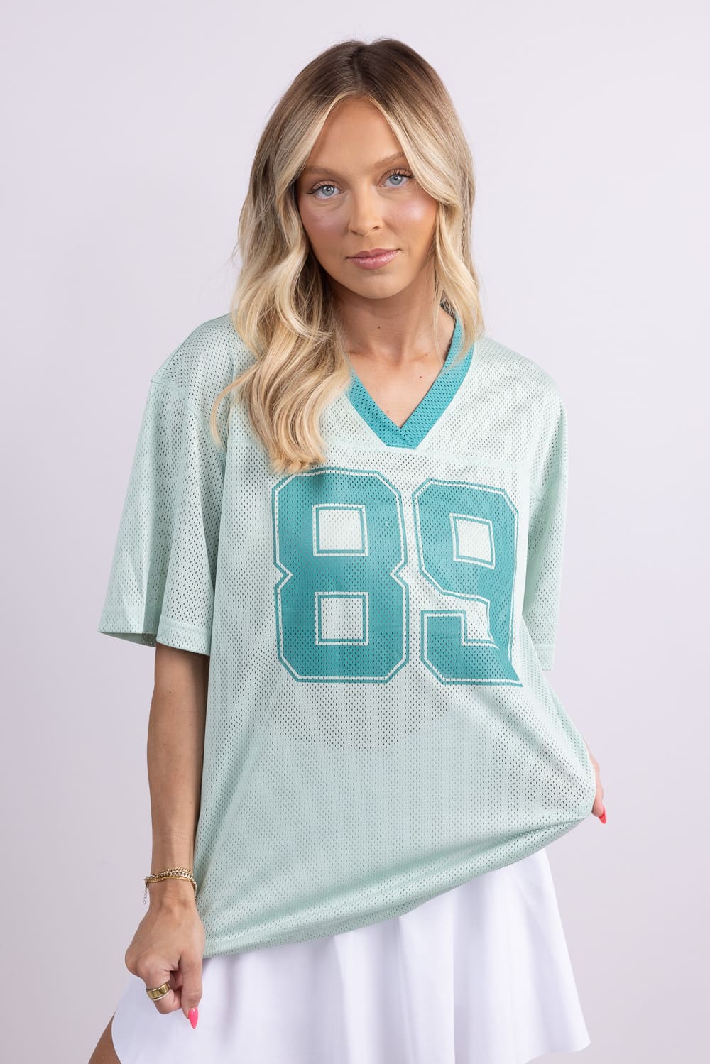 Mimosa Mesh 89 Jersey for Women in Mint | MT1662-MINT - Image 4