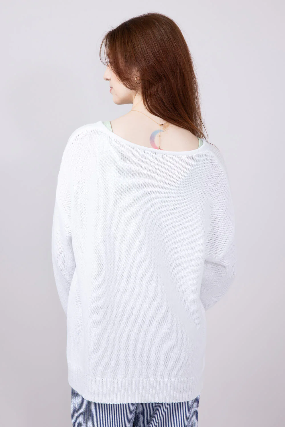 Miracle Beach Sweater for Women in White | F2127-WHITE - Image 2