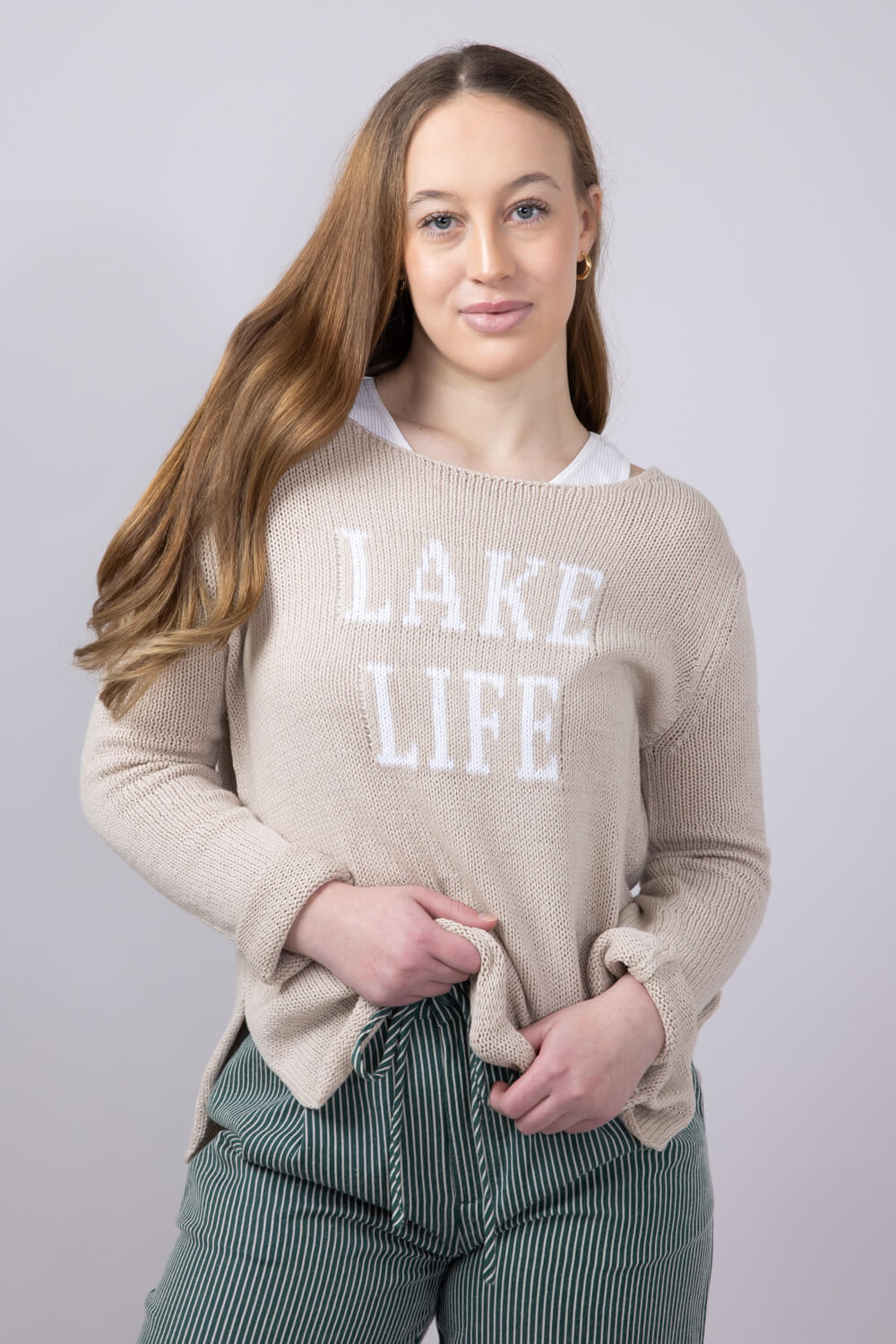 Miracle Lake Life Lightweight Sweater for Women - Image 2